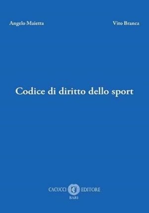 Codice Di Diritto Dello Sport fronte