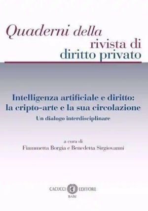 Intelligenza Artificiale E Diritto fronte