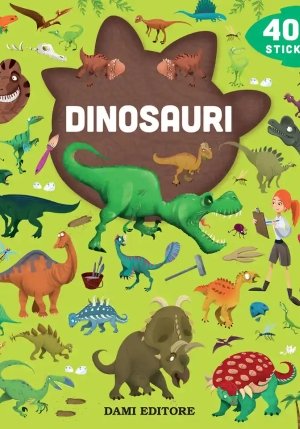 Dinosauri 400 Sticker fronte