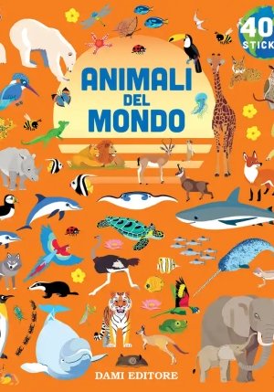 Animali Del Mondo 400 Sticker fronte