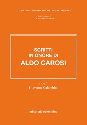 Scritti In Onore Di Aldo Carosi fronte