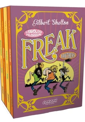 Freak Brothers. Cofanetto Completo fronte