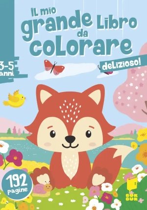 Delizioso! Il Mio Grande Libro Da Colorare fronte