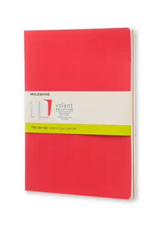 Immagine 0 di Volant Journal Plain Xl Geranium Red/scarlet Red