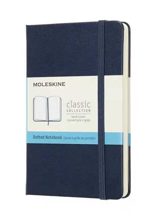 Immagine 0 di Moleskine Notebook Pocket Dotted Hard Cover Sapphire Blue