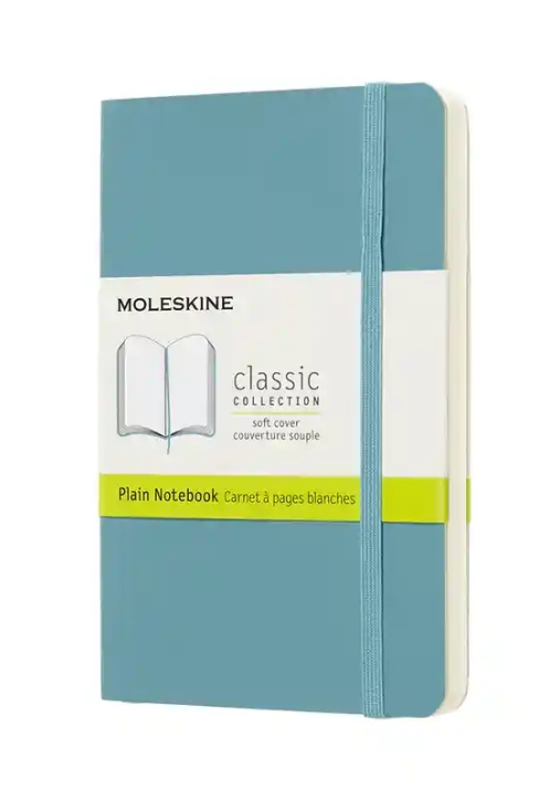 Immagine 0 di Moleskine Classic Notebook Pocket Plain Soft Cover Reef Blue