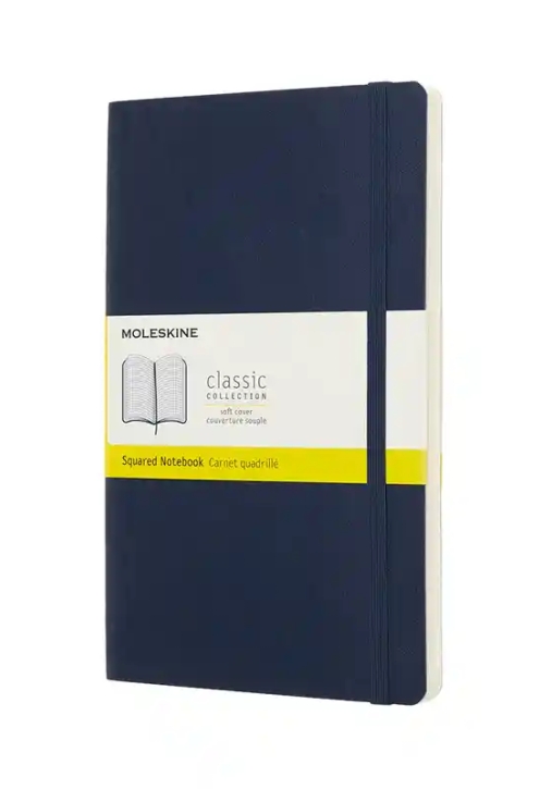 Immagine 0 di Moleskine Notebook Large Squared Sapphire Blue Soft