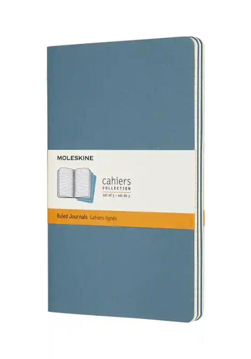 Immagine 0 di Moleskine Cahier Journals Large Ruled Brisk Blue