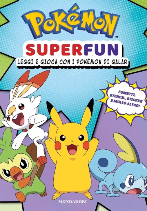 Immagine 0 di Pok?mon Superfun. Leggi E Gioca Con I Pok?mon Di Galar. Con Adesivi. Ediz. A Colori