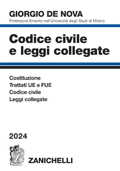 Immagine 0 di Codice Civile E Leggi Collegate 2024. Con Appendice Di Diritto Tributario. Con Cd-rom