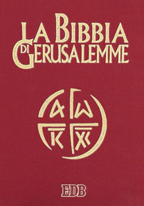 Immagine 0 di Bibbia Di Gerusalemme Copertina Rossa