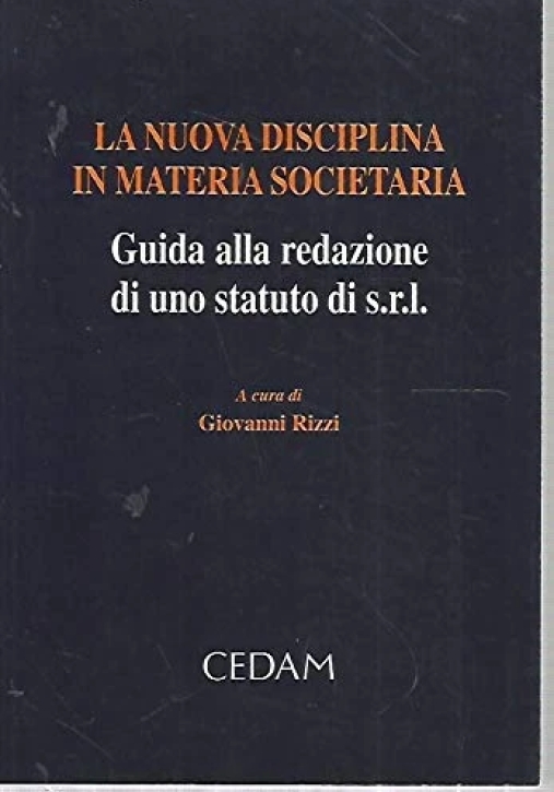 Immagine 0 di Nuova Disciplina Materia Soc.