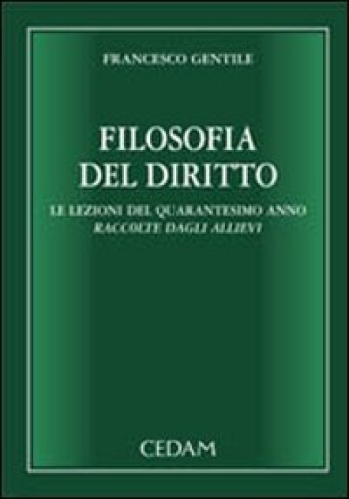 Immagine 0 di Filosofia Del Diritto