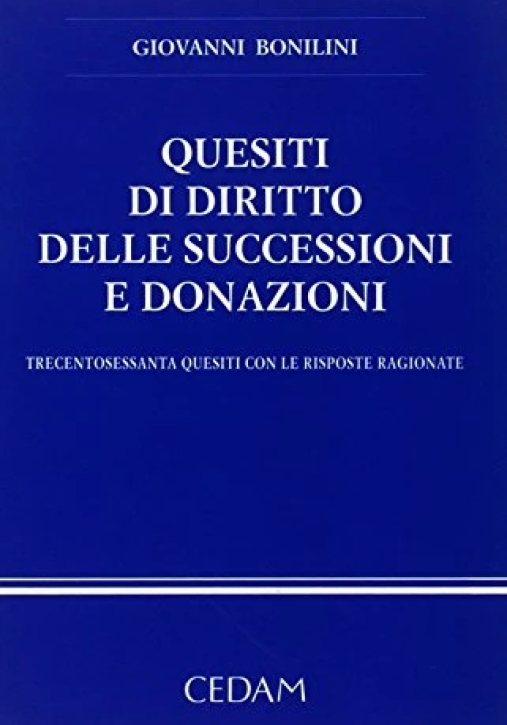 Immagine 0 di Quesiti Dir. Successioni