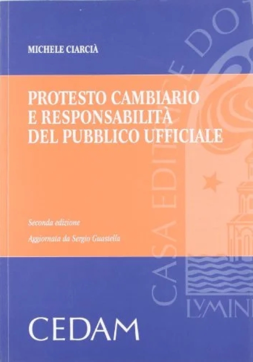 Immagine 0 di Protesto Cambiario Resp.pubbl.uff.2ed