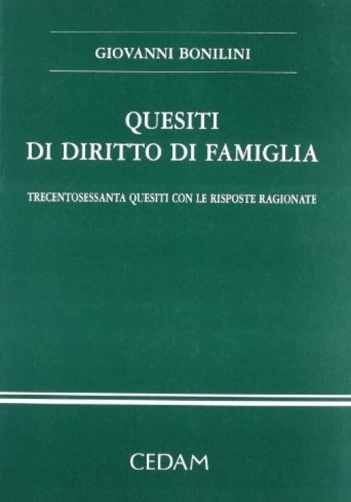 Immagine 0 di Quesiti Diritto Famiglia