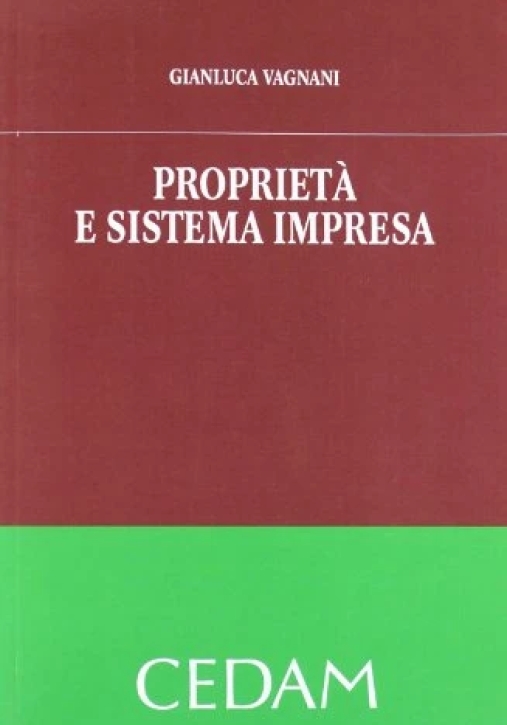 Immagine 0 di Proprieta' E Sistema Impresa