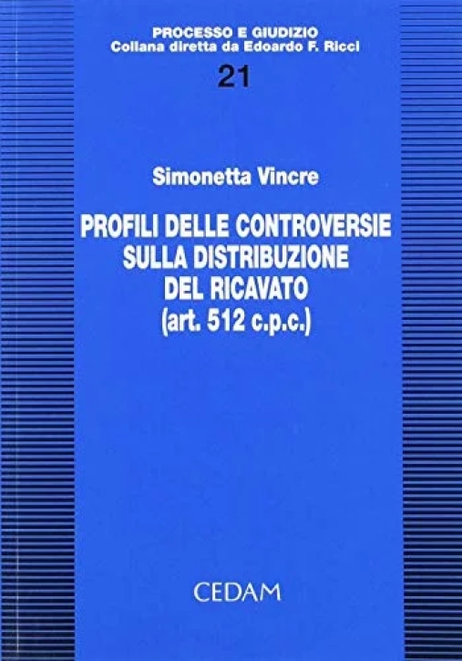 Immagine 0 di Profili Controversie Distribuz.ricavato