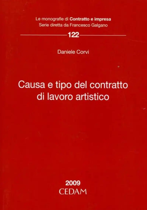 Immagine 0 di Causa E Tipo Contratto - Corvi