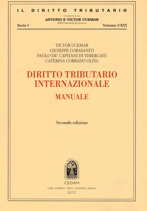 Immagine 0 di Diritto Tributario Internaz.