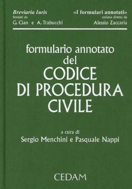 Immagine 0 di Formulario Annot.cod.proc.civ.