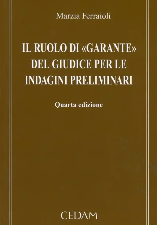 Immagine 0 di Ruolo Di Garante Del Giudice