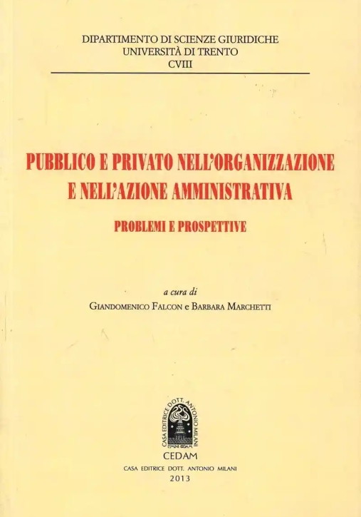 Immagine 0 di Pubblico E Privato Nell'organi