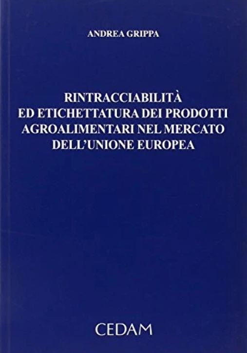 Immagine 0 di Rintracciabilita' Ed Etichetta