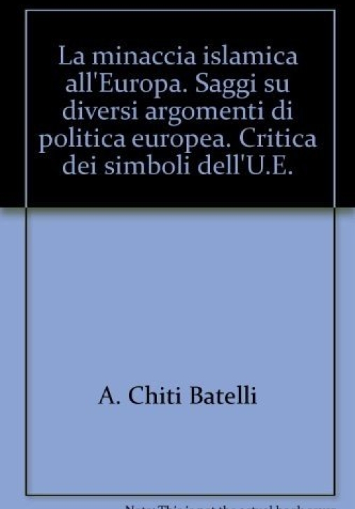 Immagine 0 di Minaccia Islamica All'europa