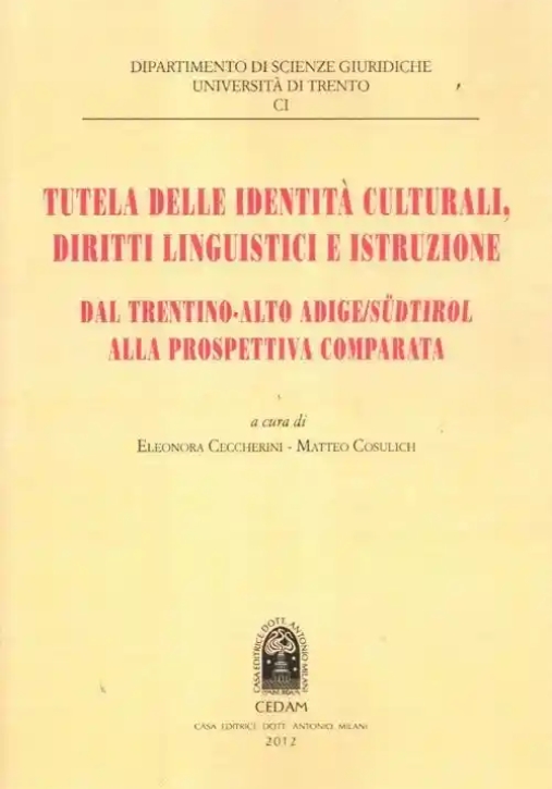 Immagine 0 di Tutela Delle Identita' Cultura