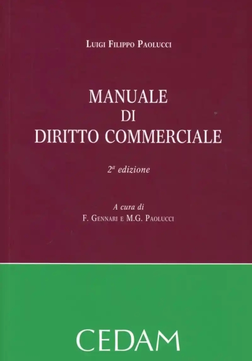 Immagine 0 di Manuale Diritto Commerciale