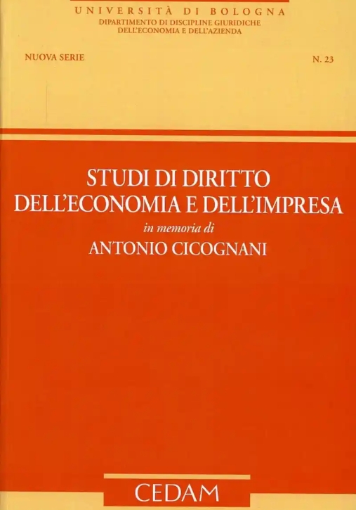 Immagine 0 di Studi Di Diritto Dell'economia