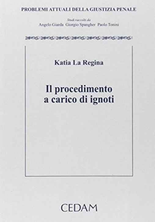 Immagine 0 di Procedimento A Carico Di Ignot