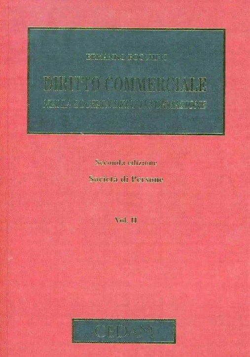 Immagine 0 di Dir.commerciale Vol.2 -bocchin