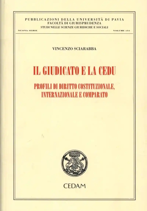 Immagine 0 di Giudicato E La Cedu