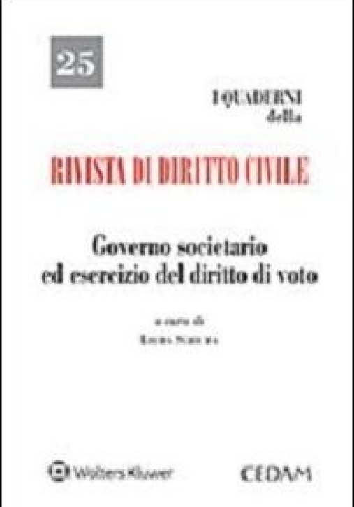 Immagine 0 di Governo Societario Ed Esercizi