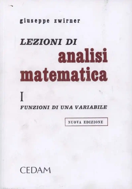 Immagine 0 di Lezioni Analisi Matematica 1