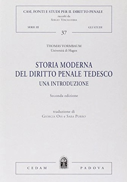 Immagine 0 di Storia Moderna Del Diritto Pen