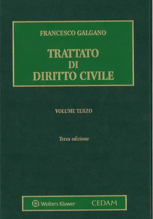 Immagine 0 di Trattato Diritto Civile 3