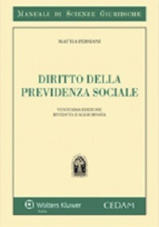 Immagine 0 di Diritto Della Previdenza Soc.