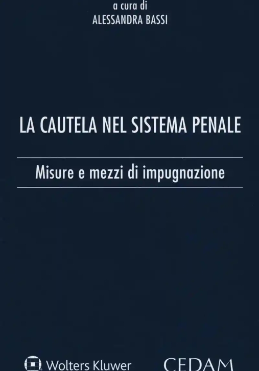 Immagine 0 di Cautela Sistema Penale