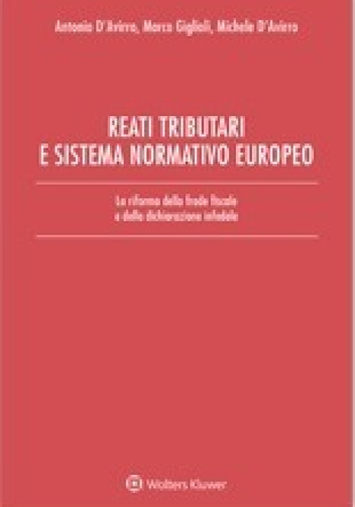 Immagine 0 di Reati Tributari Sist.normat.eu