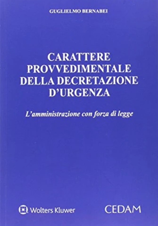 Immagine 0 di Carattere Provvedimentale