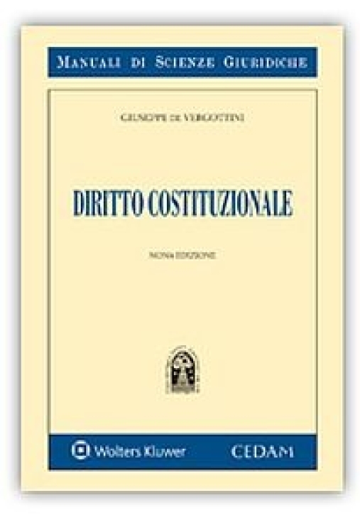 Immagine 0 di Diritto Costituzionale