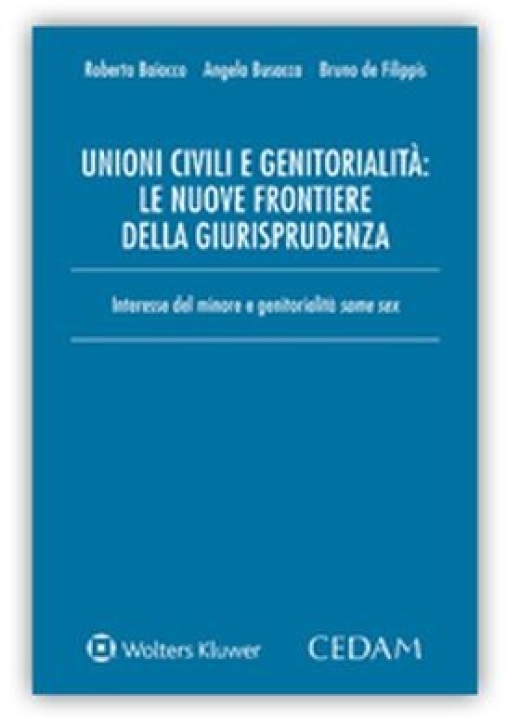 Immagine 0 di Unioni Civili E Genitorialita'