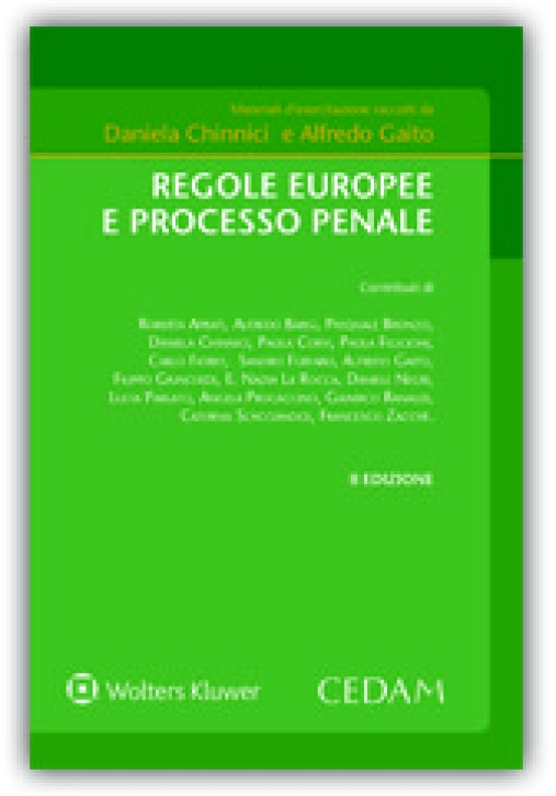 Immagine 0 di Regole Europee E Proc. Penale