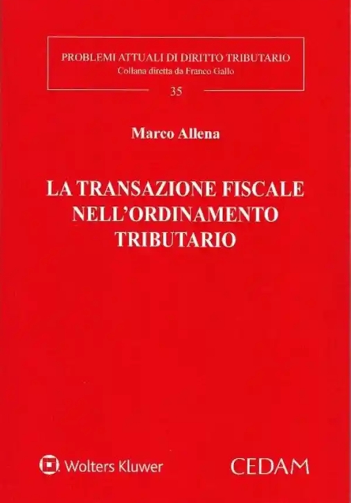 Immagine 0 di Transazione Fiscale Ordin.trib