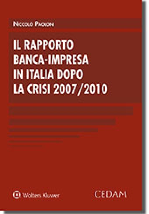 Immagine 0 di Rapporto Banca-impresa Italia