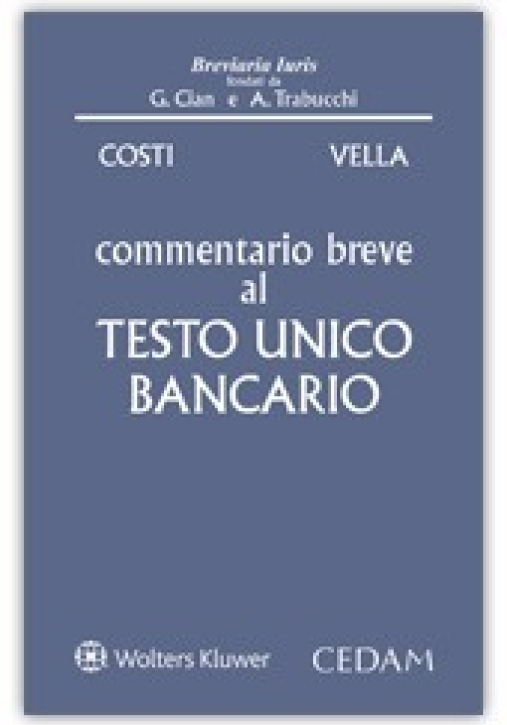 Immagine 0 di Cbr Testo Unico Bancario