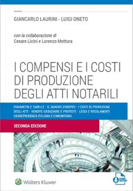 Immagine 0 di Compensi E Costi Produz.atti Notarili 2e